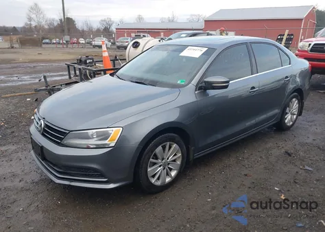 2015 Volkswagen Jetta 1.8T Se from USA, damaged, VIN 3VWD17AJ8FM306963